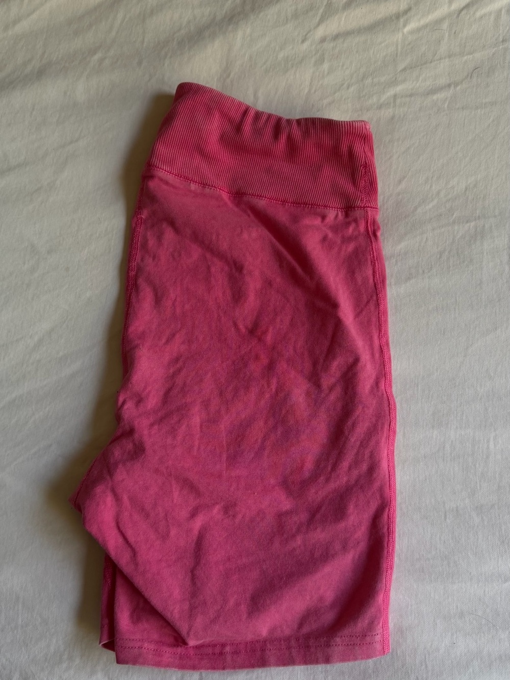 Free People Movement Pink High-Waist Bike Shorts - Picture 5 of 6